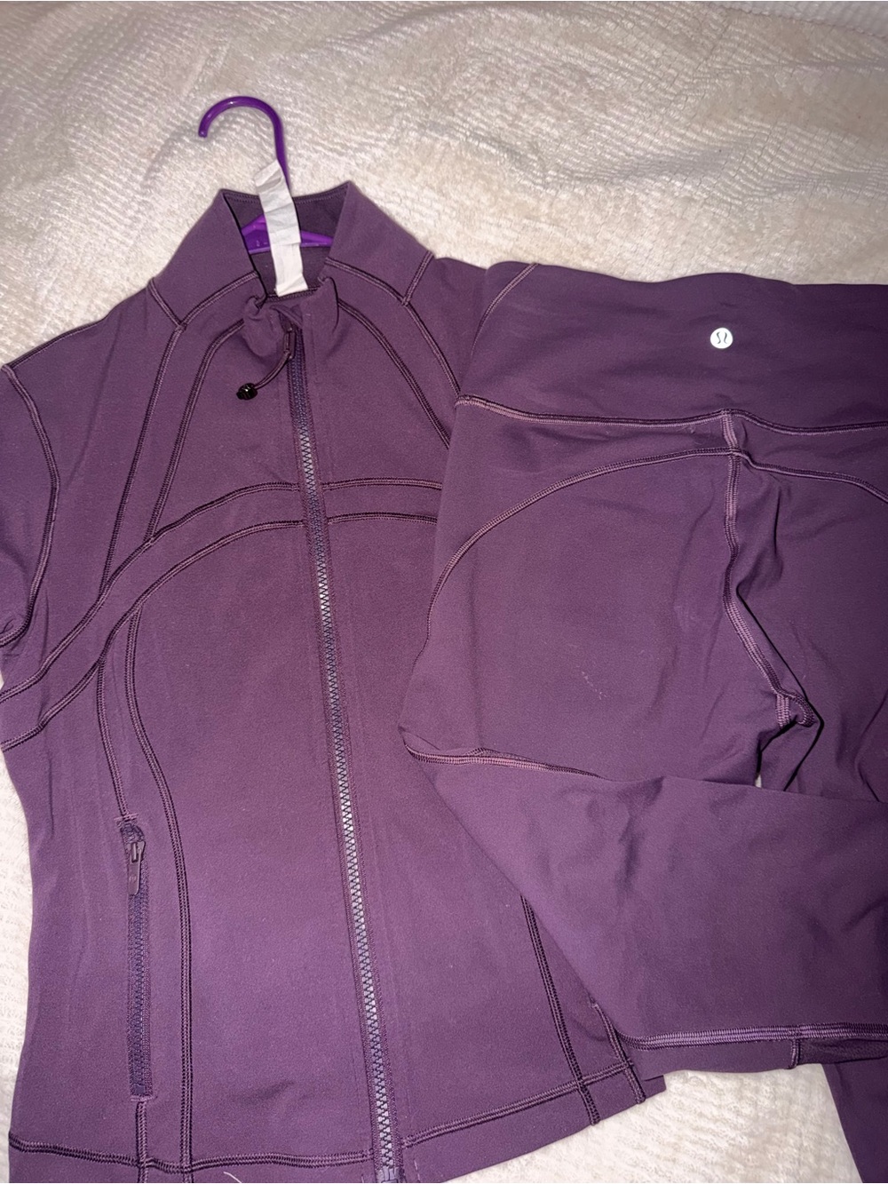 lululemon athletica Purple Align High-Rise Leggings & Jacket Set